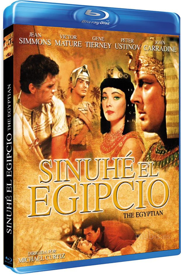 carátula Sinuhé, el Egipcio Blu-ray 1