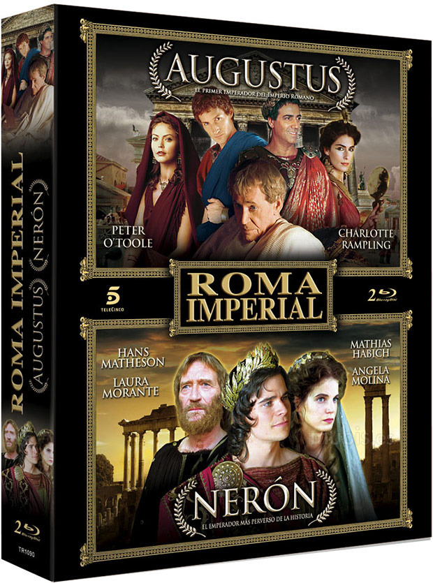 carátula Pack Roma Imperial (Augustus y Nerón) Blu-ray 1