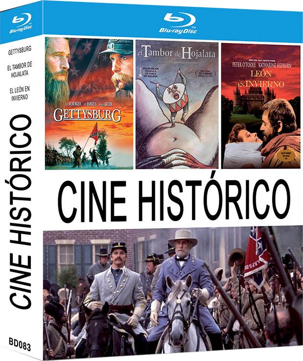carátula Pac Cine Histórico Blu-ray 1