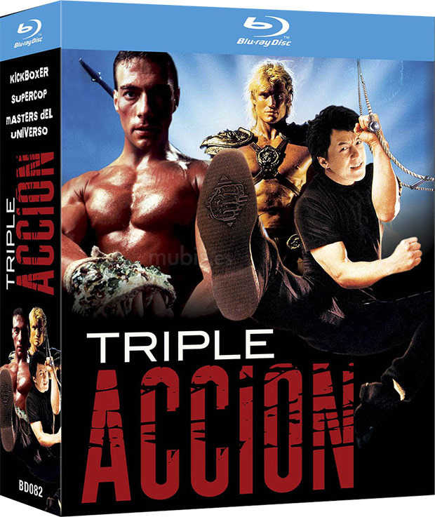 carátula  Pack Triple Acción Blu-ray 1