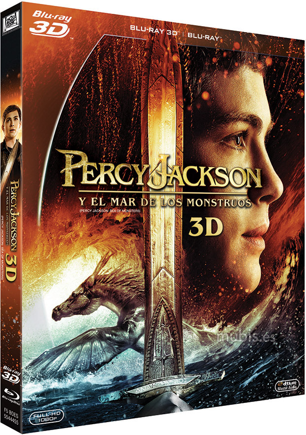 Percy Jackson y el Mar de los Monstruos Blu-ray 3D