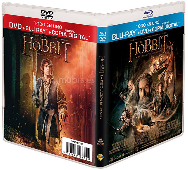 El Hobbit: La Desolación de Smaug Blu-ray