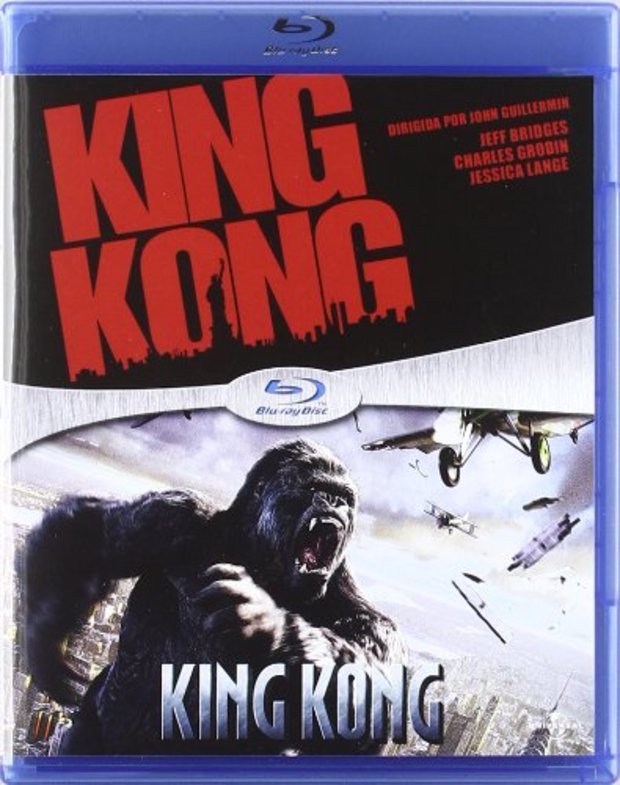 carátula Pack King Kong (2005) + King Kong (1976) Blu-ray 1