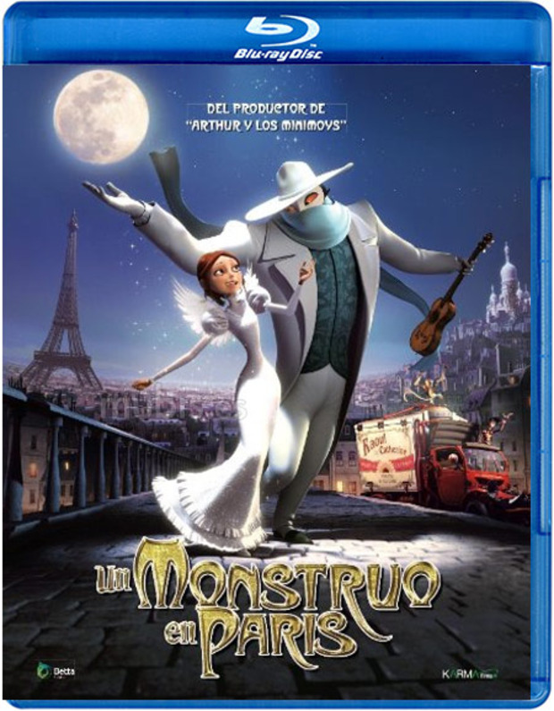 Un Monstruo en París Blu-ray