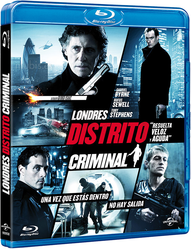 carátula Londres: Distrito Criminal Blu-ray 1