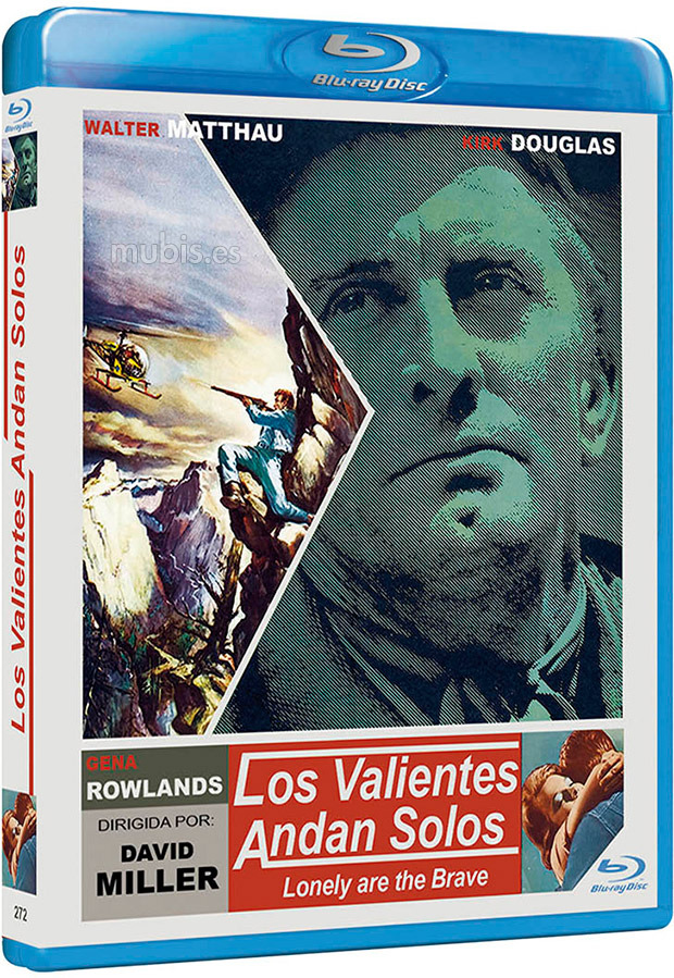 carátula Los Valientes andan Solos Blu-ray 1