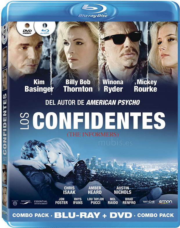 carátula Los Confidentes (Combo Blu-ray + DVD) Blu-ray 0