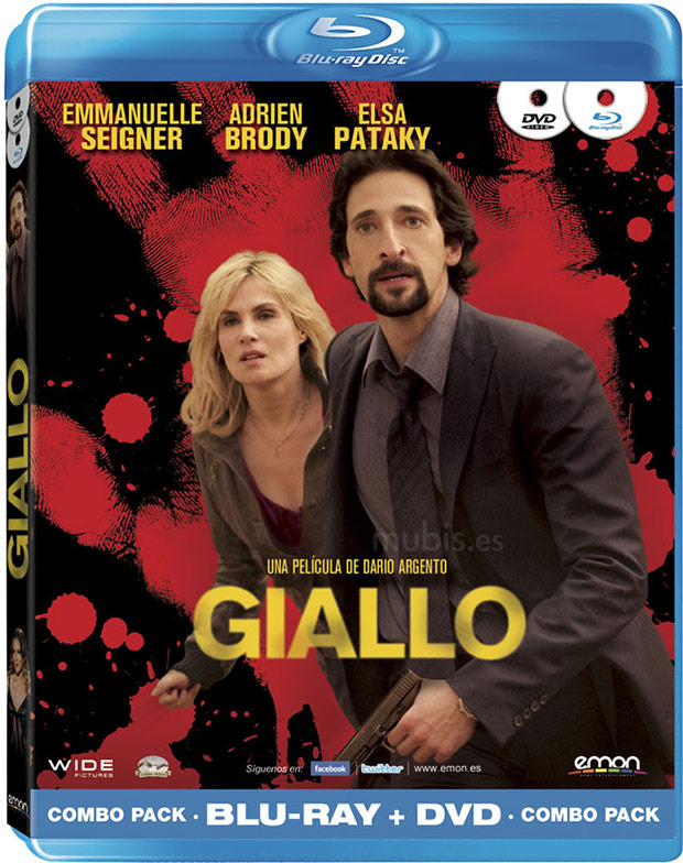 carátula Giallo (Combo Blu-ray + DVD) Blu-ray 0