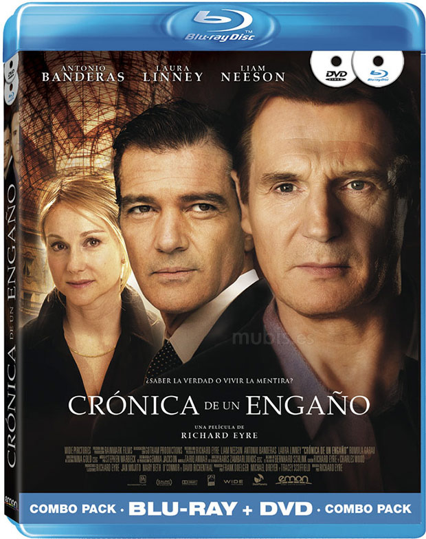 carátula Crónica de un Engaño (Combo Blu-ray + DVD) Blu-ray 1
