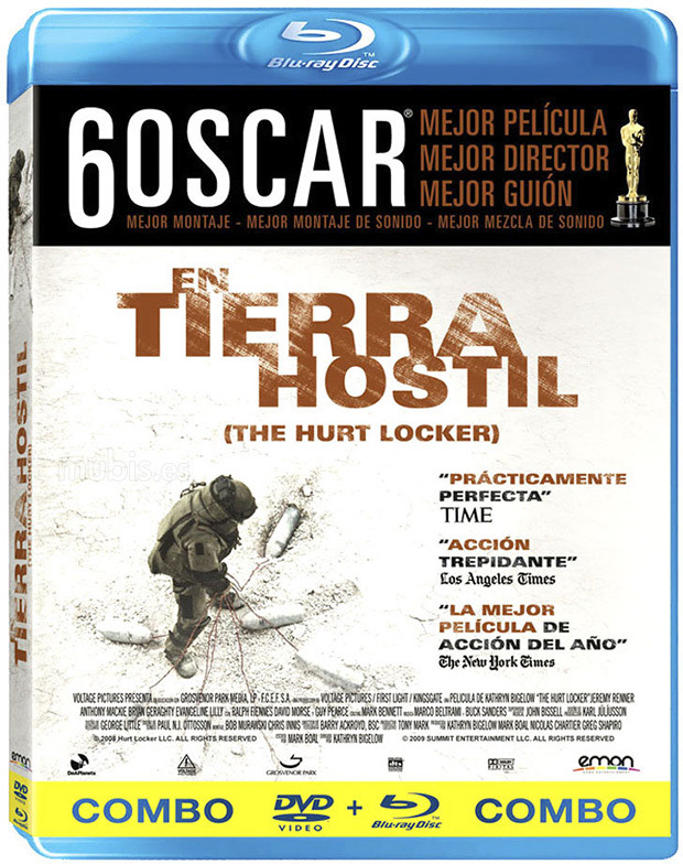 carátula En Tierra Hostil (Combo Blu-ray + DVD) Blu-ray 0