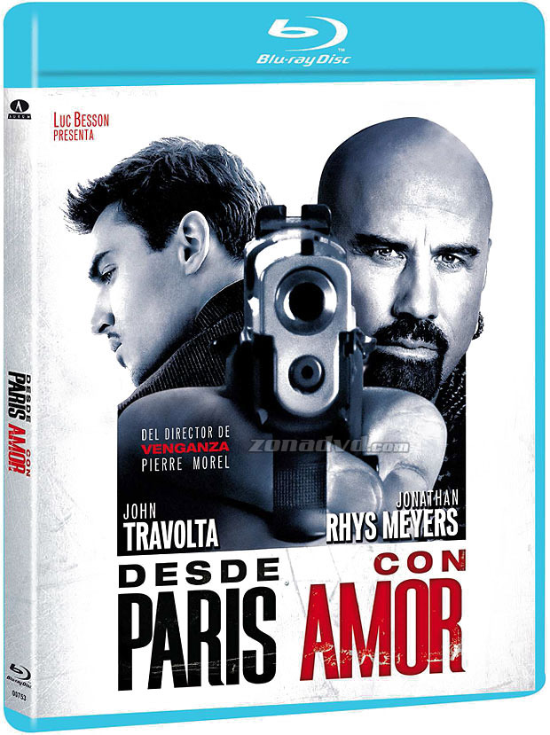 carátula Desde París con Amor Blu-ray 0