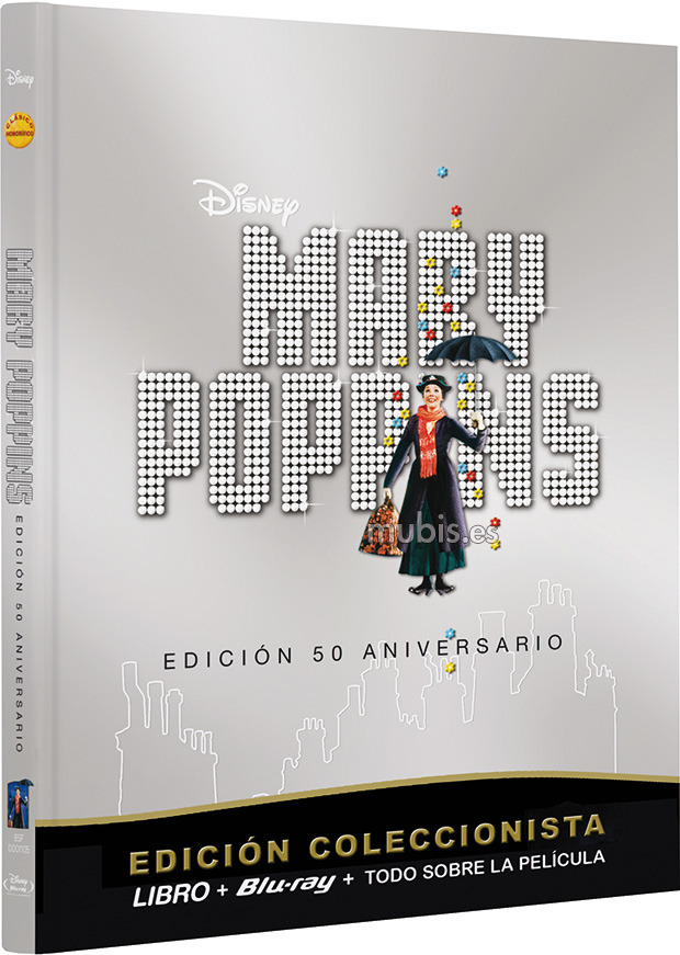 carátula Mary Poppins - Edición Exclusiva Blu-ray 1