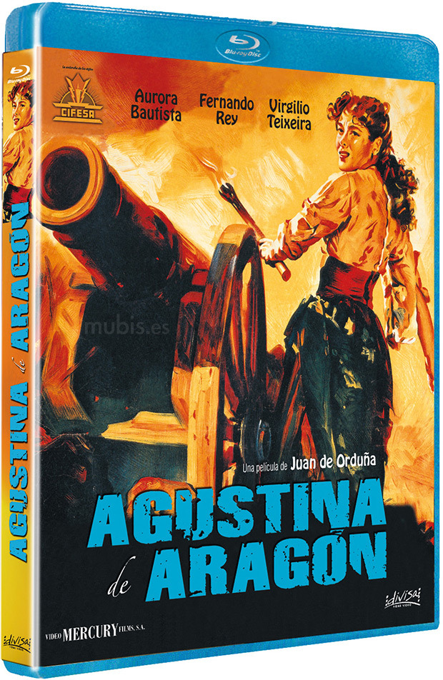 carátula Agustina de Aragón Blu-ray 1
