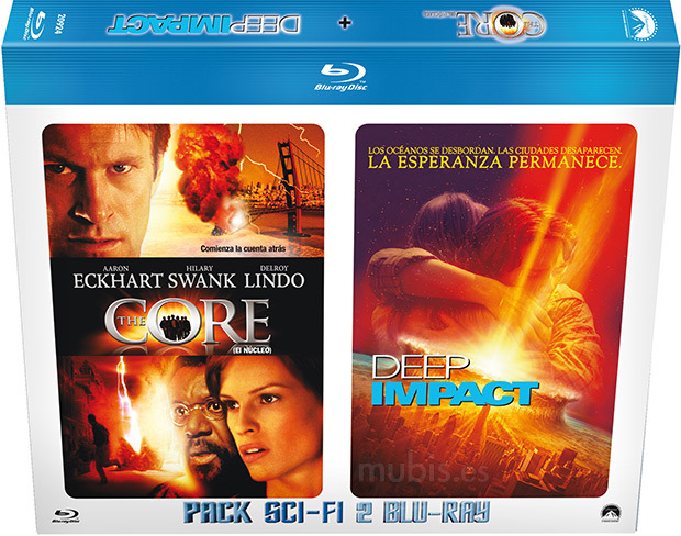Pack The Core (El Núcleo) + Deep Impact Blu-ray