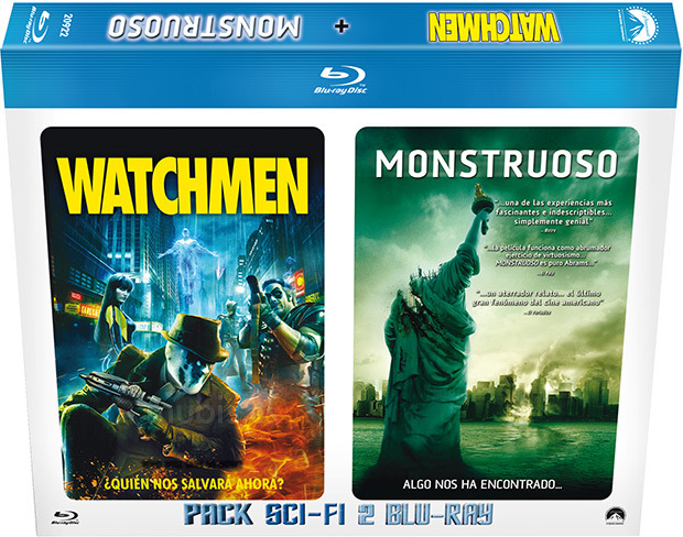 Pack Watchmen + Monstruoso Blu-ray