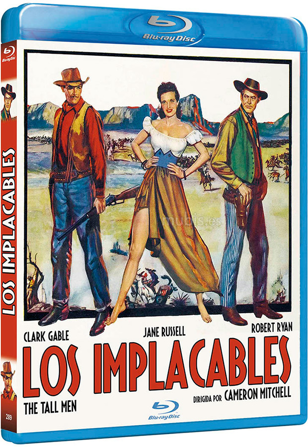 carátula Los Implacables Blu-ray 1