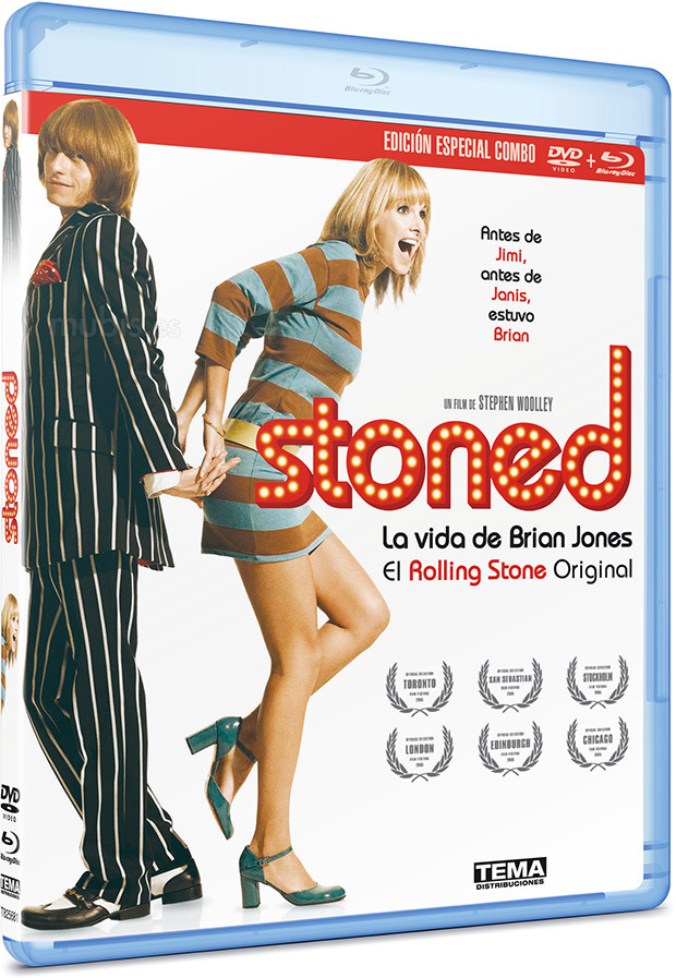 carátula Stoned (Combo Blu-ray + DVD) Blu-ray 1