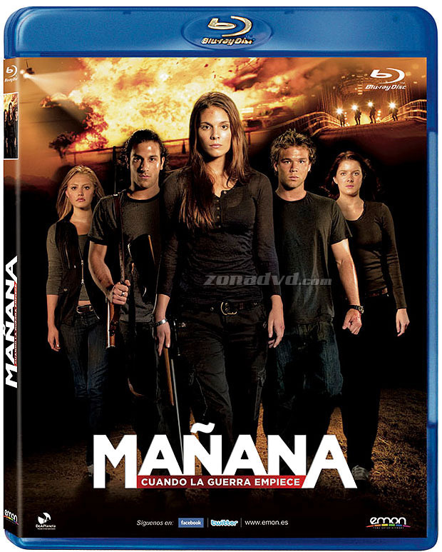carátula Mañana, Cuando la Guerra Empiece Blu-ray 1