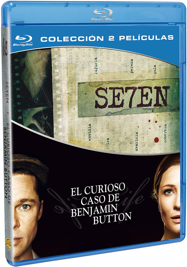 carátula Pack Seven + El Curioso Caso de Benjamin Button Blu-ray 1