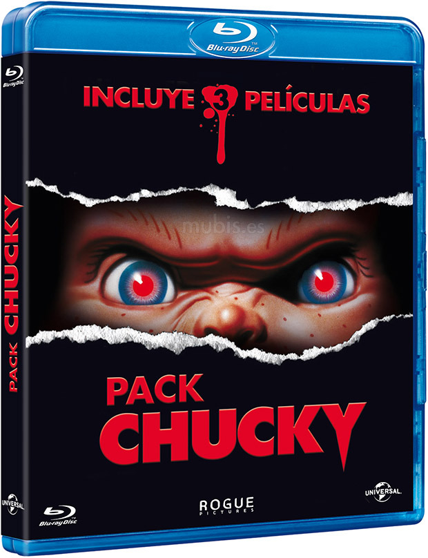 carátula Pack Chucky (3 Películas) Blu-ray 1