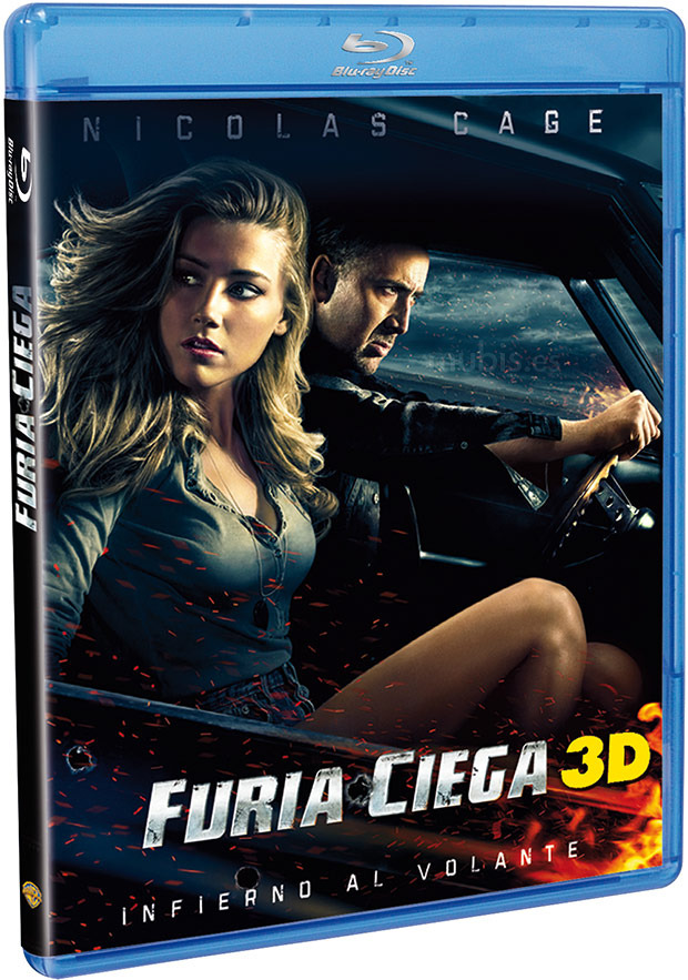 carátula Furia Ciega Blu-ray 3D 1