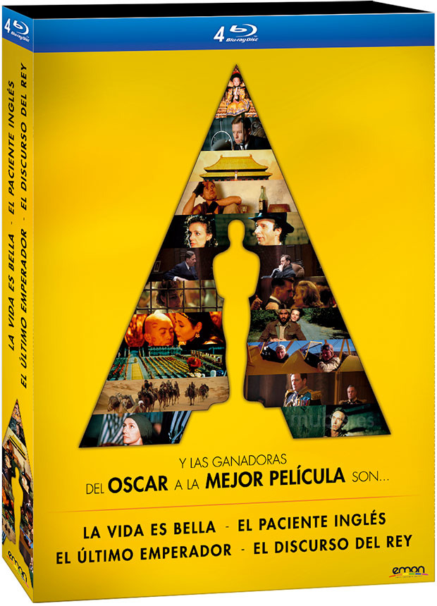 carátula  Pack Oscar a la Mejor Película Blu-ray 1