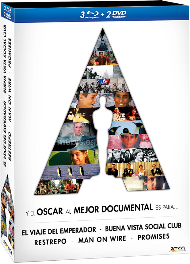 carátula  Pack Oscar al Mejor Documental Blu-ray 1