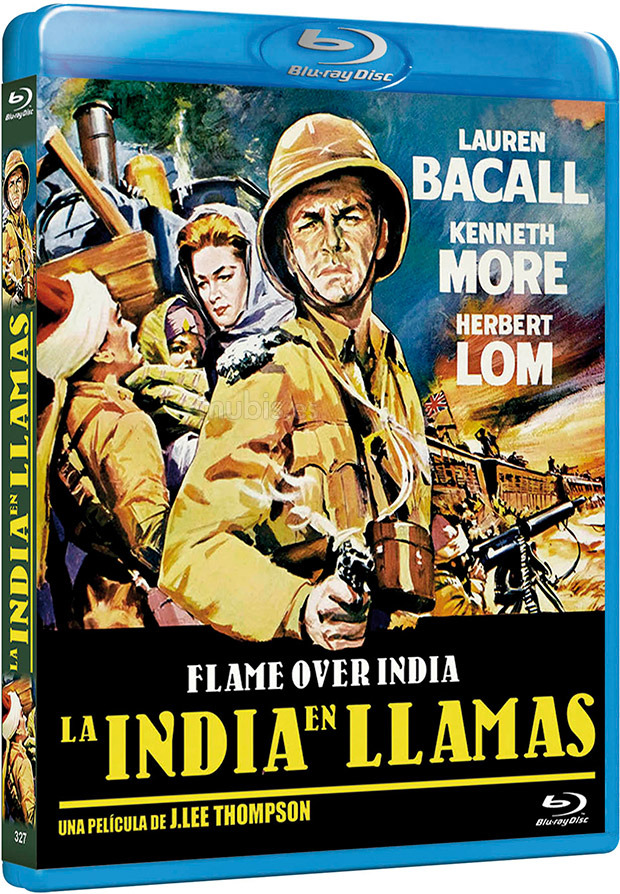 carátula La India en Llamas Blu-ray 1