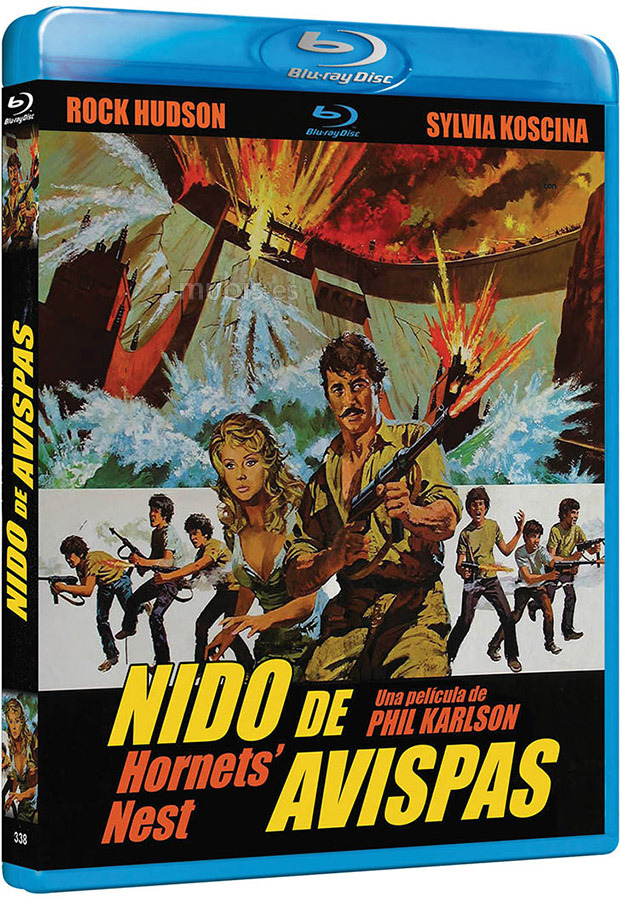 carátula Nido de Avispas Blu-ray 1