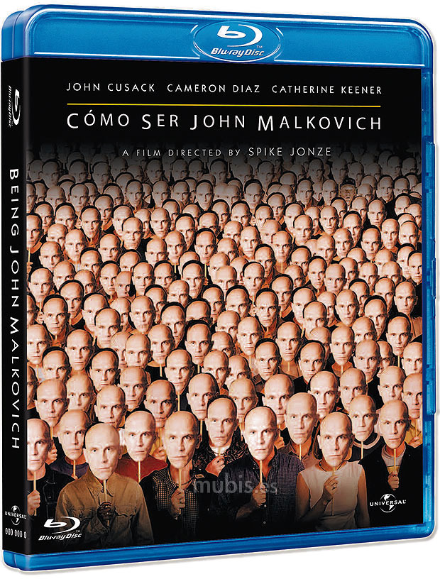 carátula Cómo ser John Malkovich Blu-ray 1
