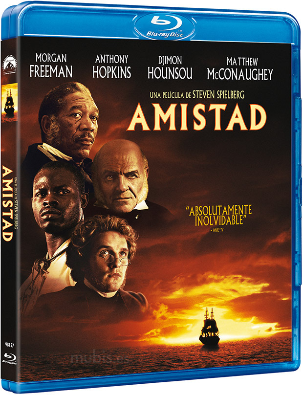 carátula Amistad Blu-ray 1