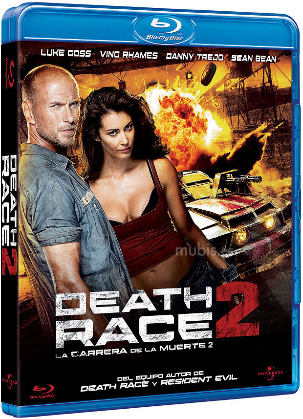 carátula Death Race 2: La Carrera de la Muerte 2 Blu-ray 1