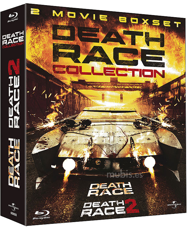 carátula Pack Death Race: La Carrera de la Muerte Blu-ray 1