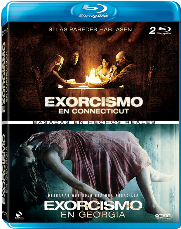 carátula Pack Exorcismo en Connecticut + Exorcismo en Georgia Blu-ray 1
