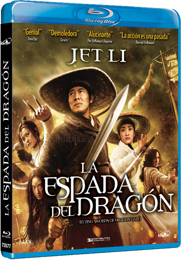 carátula La Espada del Dragón Blu-ray 1