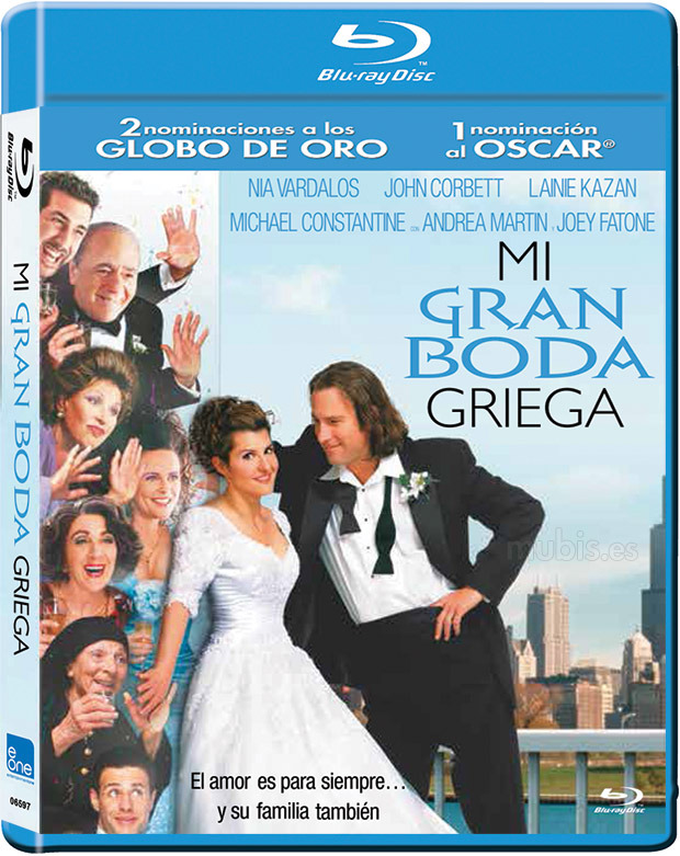 carátula Mi Gran Boda Griega Blu-ray 1