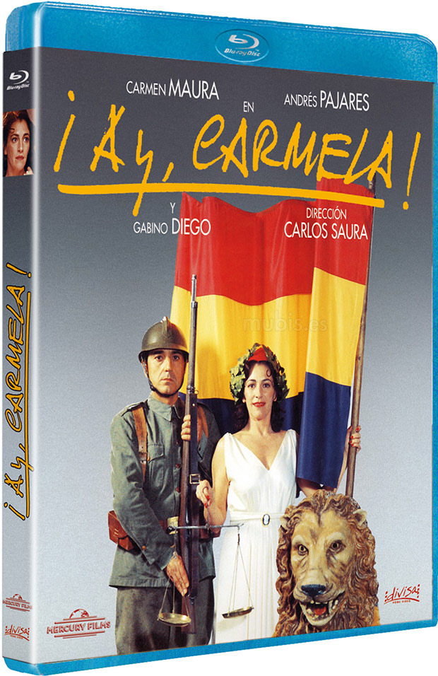 carátula ¡Ay, Carmela! Blu-ray 1