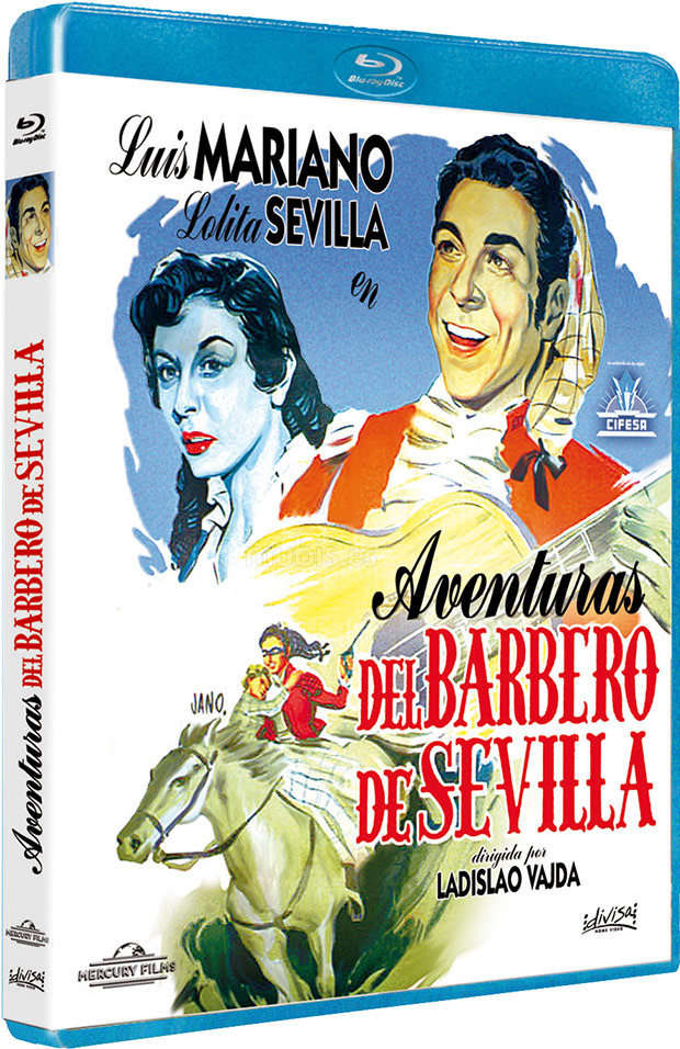 carátula Aventuras del Barbero de Sevilla Blu-ray 1