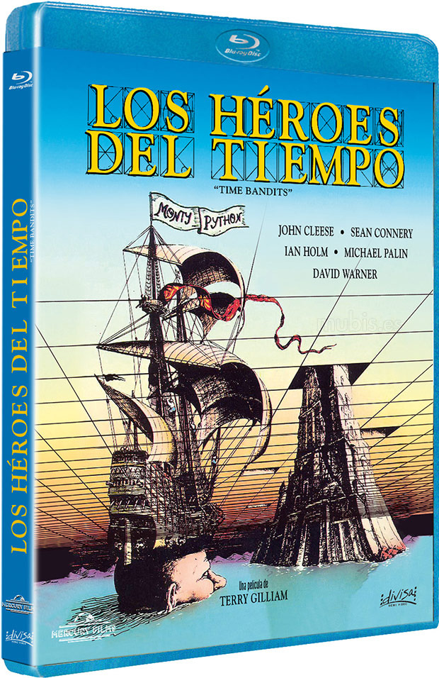 carátula Los Héroes del Tiempo Blu-ray 1