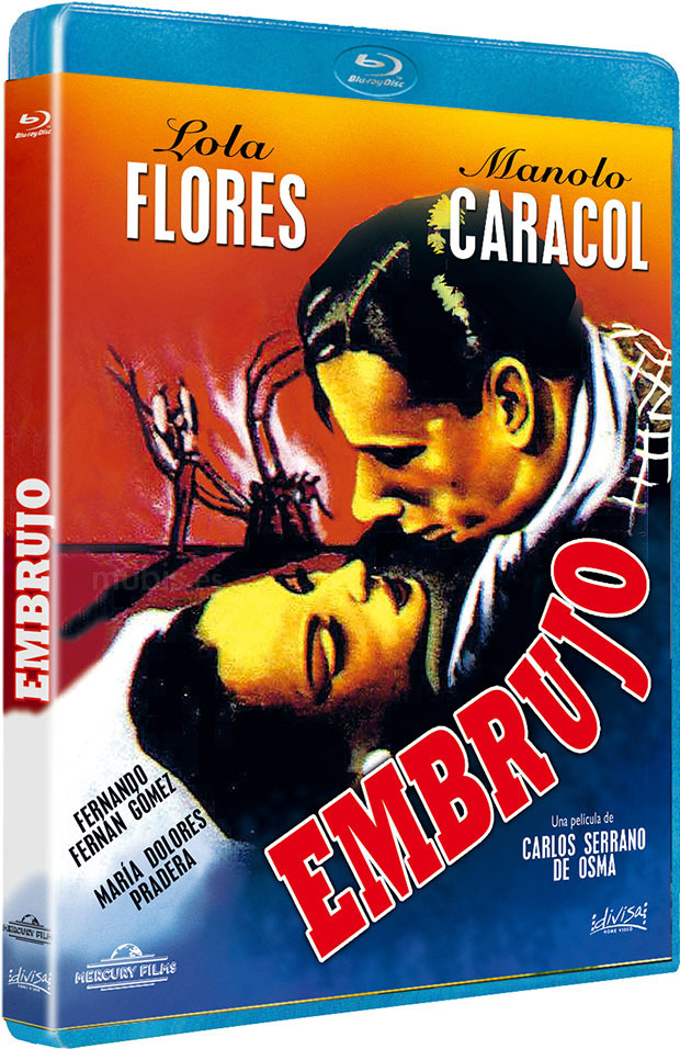 carátula Embrujo Blu-ray 1