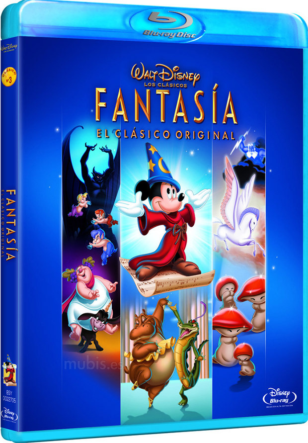 carátula Fantasía - Edición Sencilla Blu-ray 1