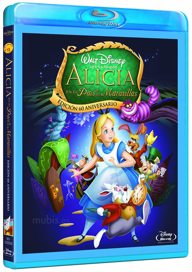 carátula Alicia en el País de las Maravillas - Edición Sencilla Blu-ray 1