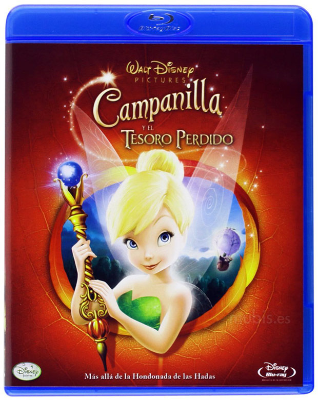 carátula Campanilla y el Tesoro Perdido - Edición Sencilla Blu-ray 1