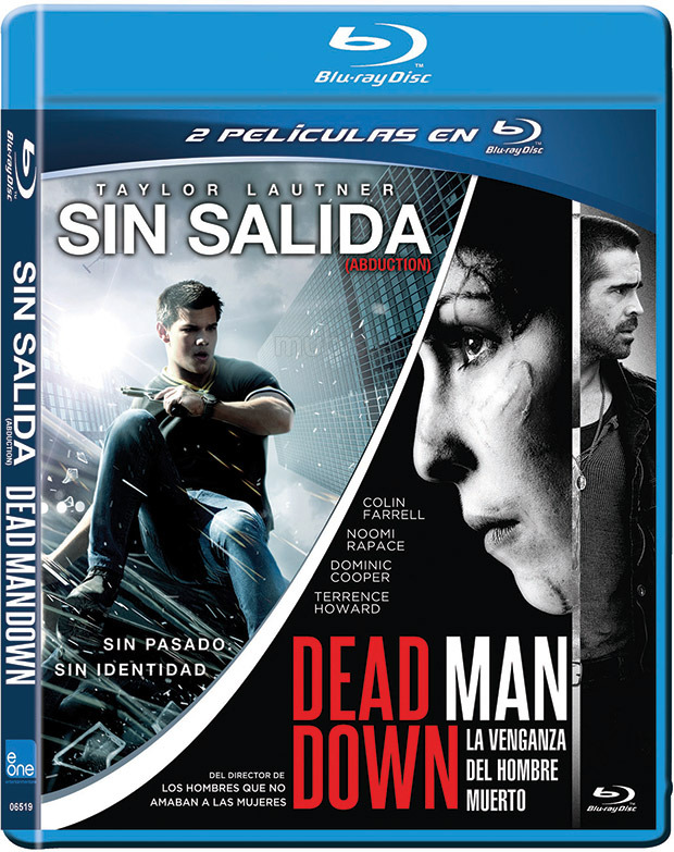 carátula Pack Sin Salida + Dead Man Down Blu-ray 1