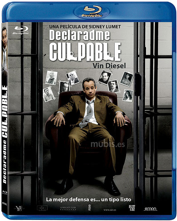 carátula Declaradme Culpable Blu-ray 1