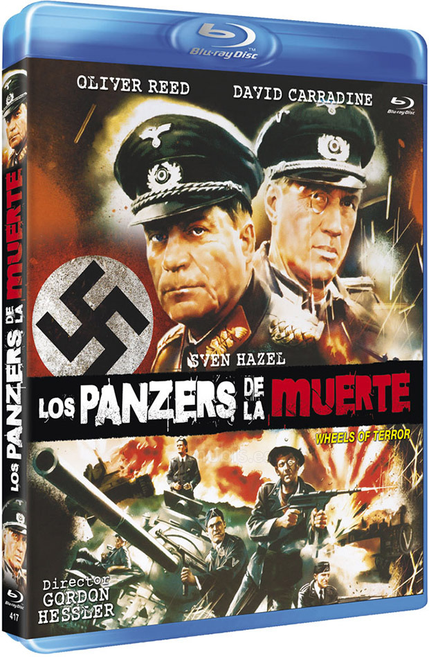 carátula Los Panzers de la Muerte Blu-ray 1