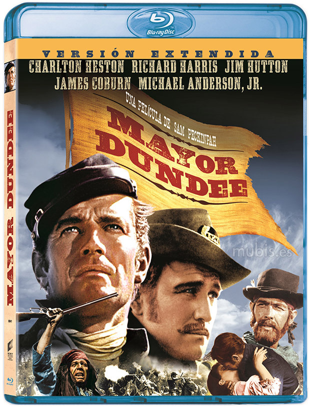 carátula Mayor Dundee Blu-ray 1