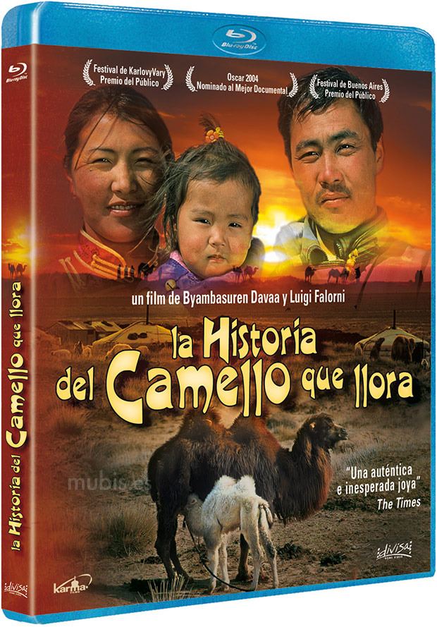 carátula La Historia del Camello que llora Blu-ray 1