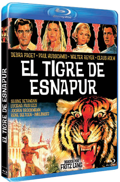 carátula El Tigre de Esnapur Blu-ray 1