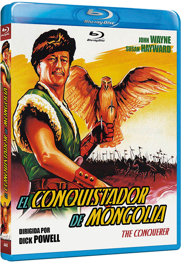 carátula El Conquistador de Mongolia Blu-ray 1